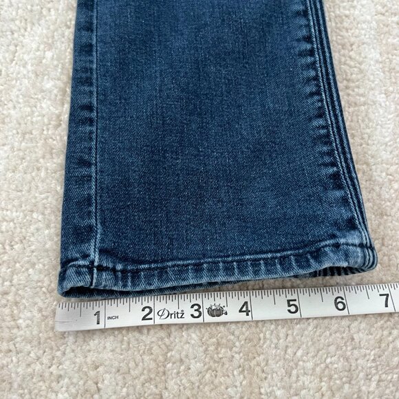 J Brand Musconite Moto Slim Fit Blue Jeans in Afantic 36 Blue - Picture 6 of 10